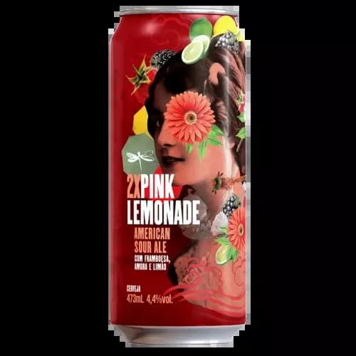 Cerveja Dádiva 2x Pink Lemonade American Rye Ale